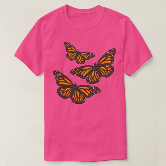 Camiseta Monarch Butterfly Inspire Fly (Diseño del anverso)