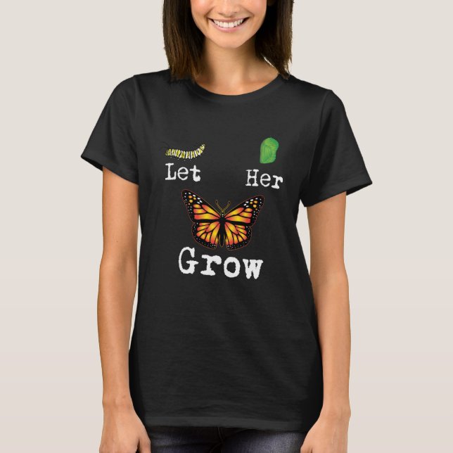 Camiseta Monarch Butterfly  Life Cycle Metamorphosis Cute (Anverso)