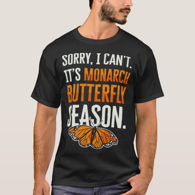 Camiseta Monarch Butterfly Season Insect Collector Entomolo (Anverso)