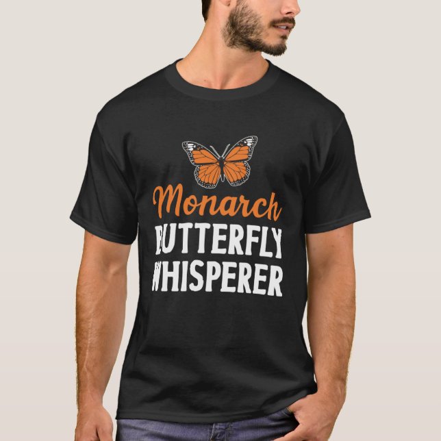 Camiseta Monarch Butterfly Whisperer Insect Collector Entom (Anverso)