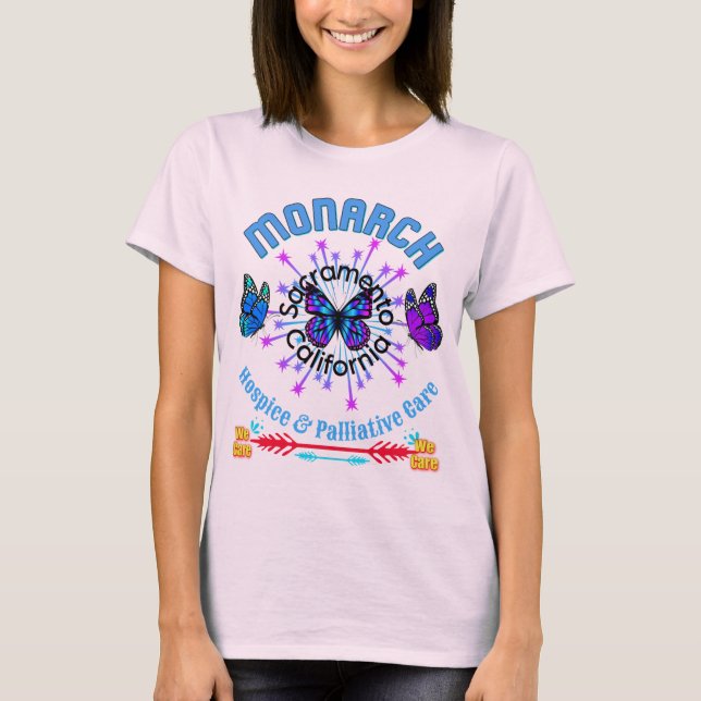 Camiseta Monarch Hospice and Pallaitive Care T-Shirt (Anverso)