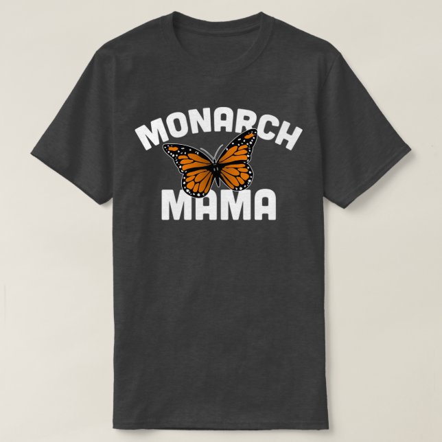 Camiseta Monarch Mama Monarch Butterfly Caterpillar (Diseño del anverso)