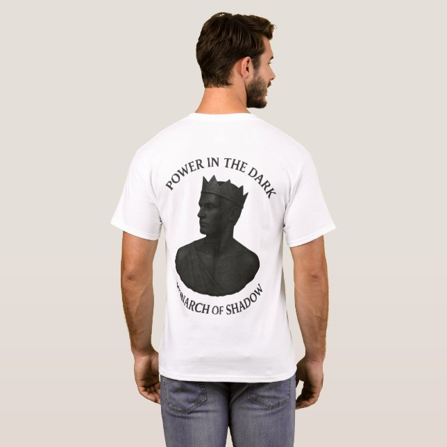 Camiseta Monarch of Shadow – Power in the Dark (Reverso completo)