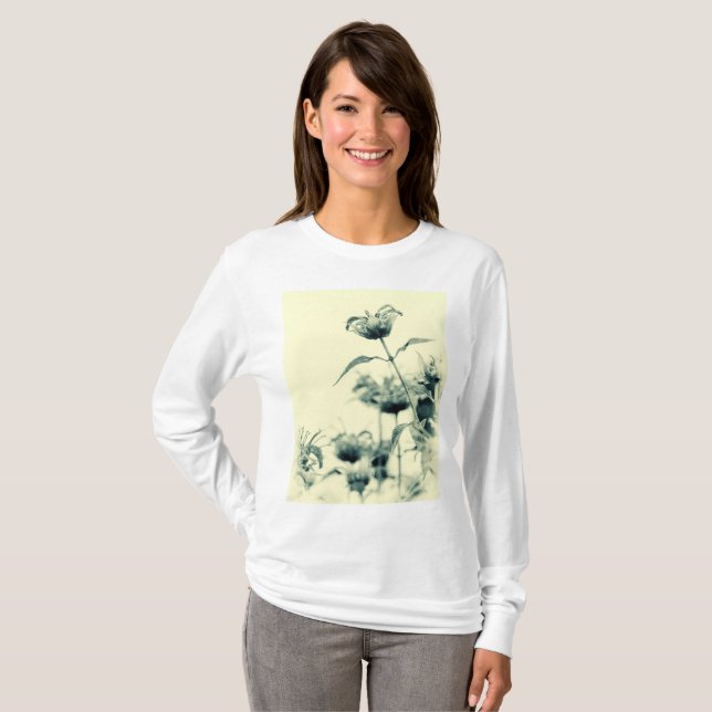 Camiseta Monarda o Bee Balm (Anverso completo)