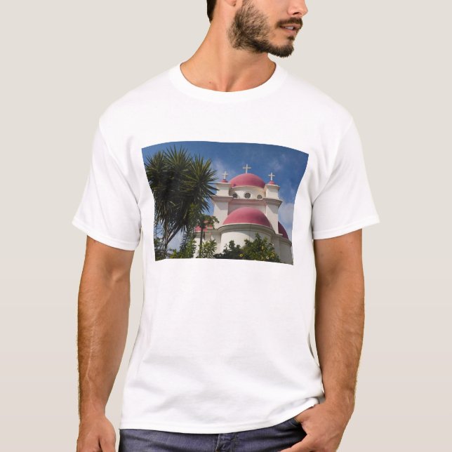 Camiseta Monasterio ortodoxo griego (Anverso)