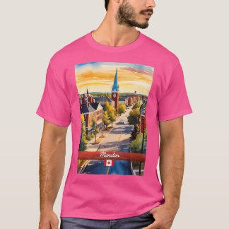 Camiseta Moncton Canada Travel