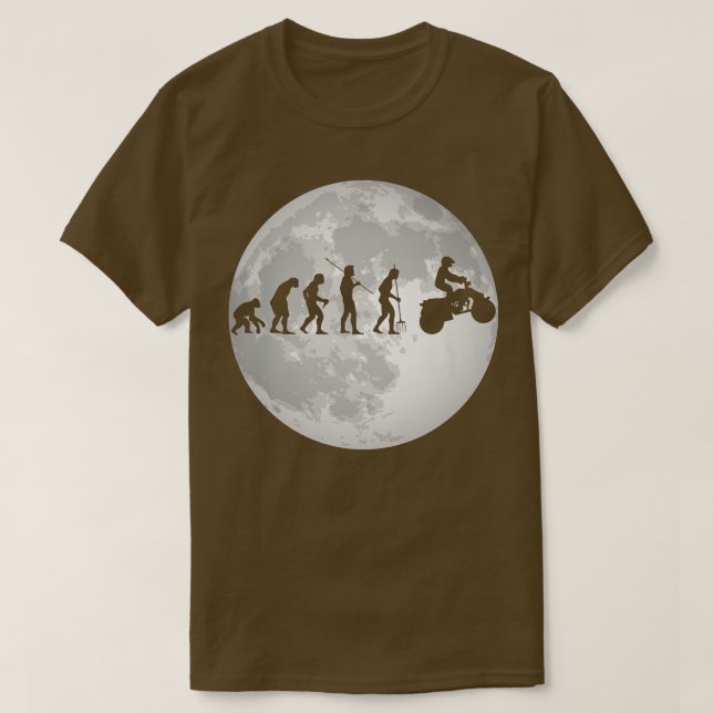 Camiseta Mond Evolution Quad Bike Rider (Diseño del anverso)