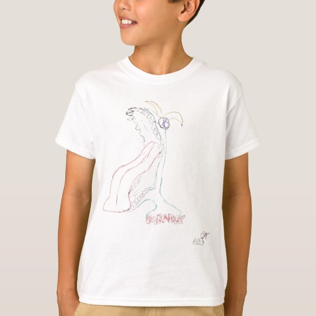 Camiseta "Monday Feeling" (Anverso)