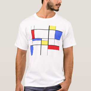 Camiseta mondrian