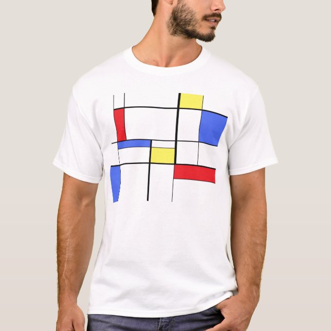 Camiseta mondrian (Anverso)