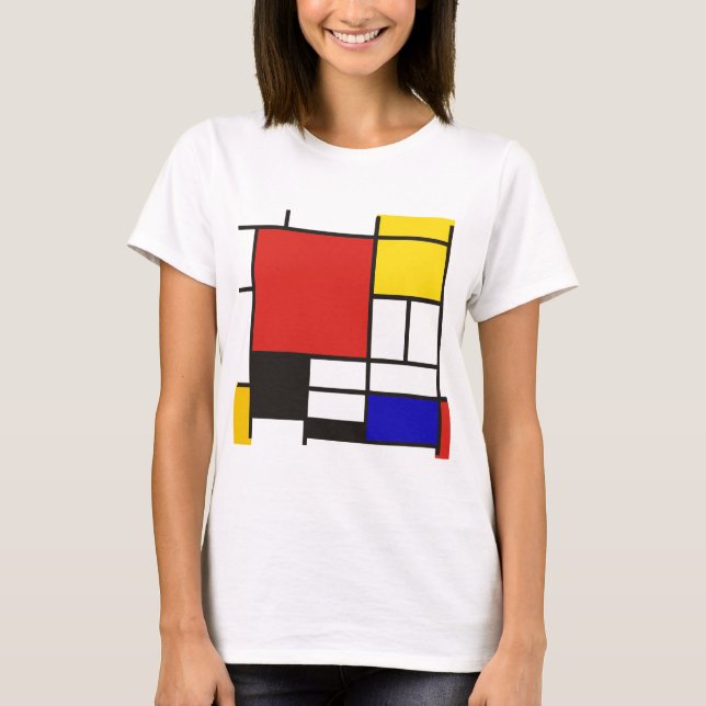 Camiseta Mondrian (Anverso)