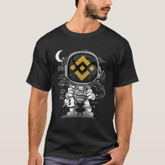 Camiseta Moneda Astronauta Dinero Binance BNB Muro de cifra