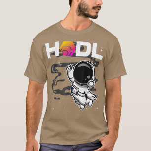 Camiseta Moneda Astronauta HEX HODL A La Ficha De Cripto De