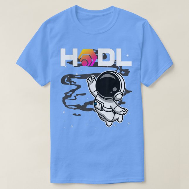 Camiseta Moneda Astronauta HEX HODL A La Ficha De Cripto De (Diseño del anverso)