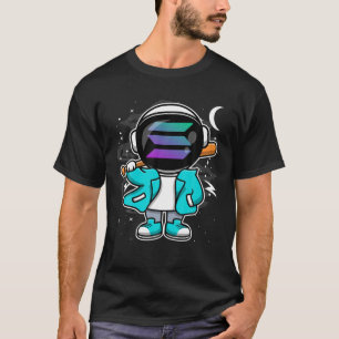 Camiseta Moneda Astronauta Hiphop Solana SOL A La Cripta De