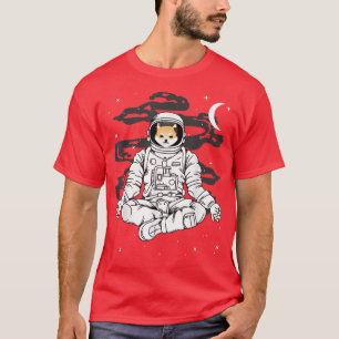 Camiseta Moneda Astronauta Yoga Dogelon Mars ELON A La Luna
