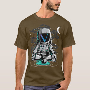 Camiseta Moneda Astronauta Yoga Vechain VET A La Cripta De 
