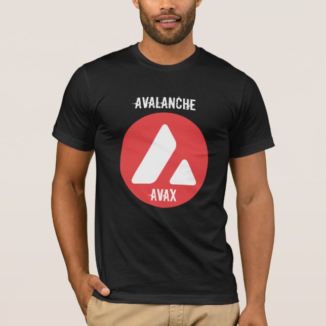 CAMISETA MONEDA AVALANCHE AVX CRYPTO (Anverso)