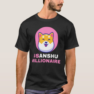 Camiseta Moneda Criptodivisa Sanshu Millionaire Sanshu Inu