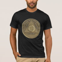 Moneda de aniversario de recuperación sobria de 2 