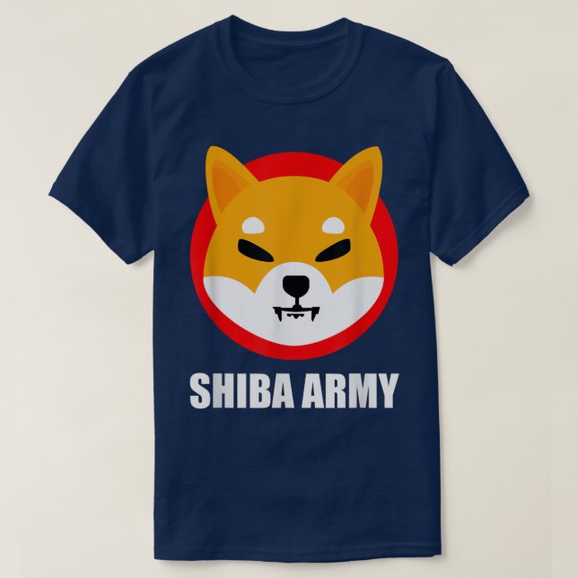 Camiseta Moneda De Cifras De Cifras De Chiba Inu  (Diseño del anverso)
