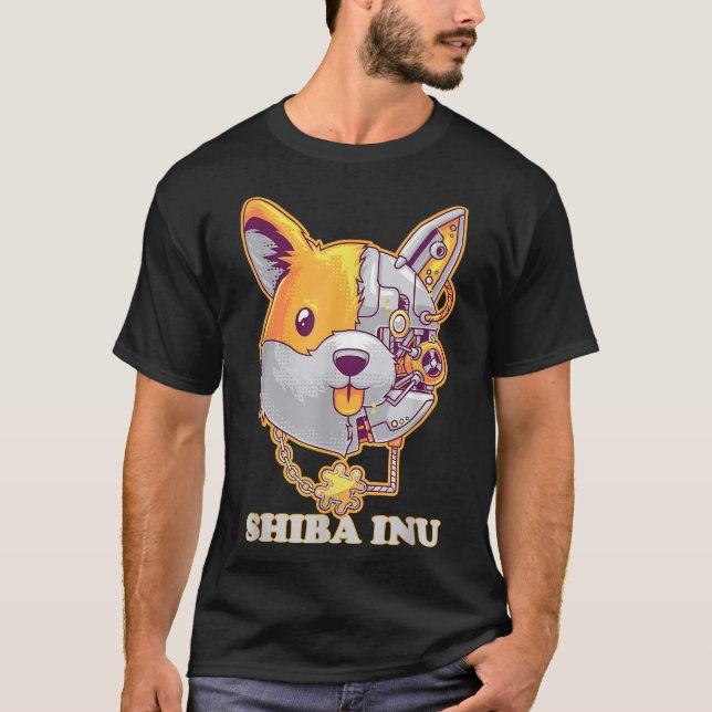 Camiseta Moneda De Cifras De Cifras De Chiba Inu  (Anverso)