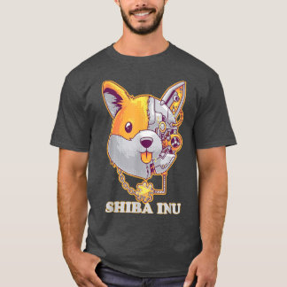 Camiseta Moneda De Cifras De Cifras De Chiba Inu