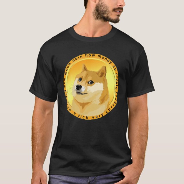 Camiseta Moneda De Cripto De Moneda De Meme De Moneda De Mo (Anverso)