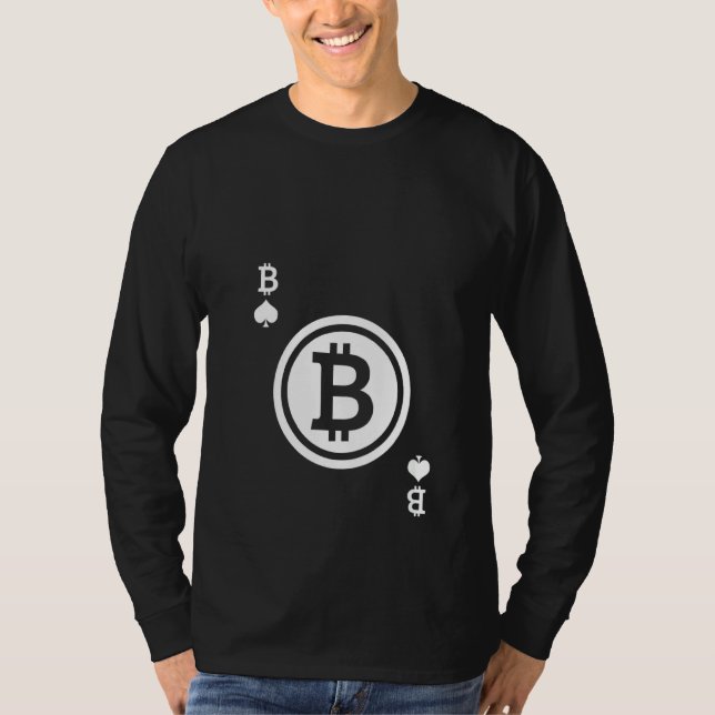 Camiseta Moneda De Cripto Para Mujeres Btc Bitcoin Moneda J (Anverso)