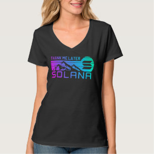 Camiseta Moneda De Cripto Solana Para Sol Cryptocurrency Co