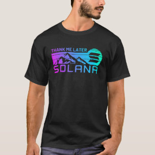 Camiseta Moneda De Cripto Solana Para Sol Cryptocurrency Co