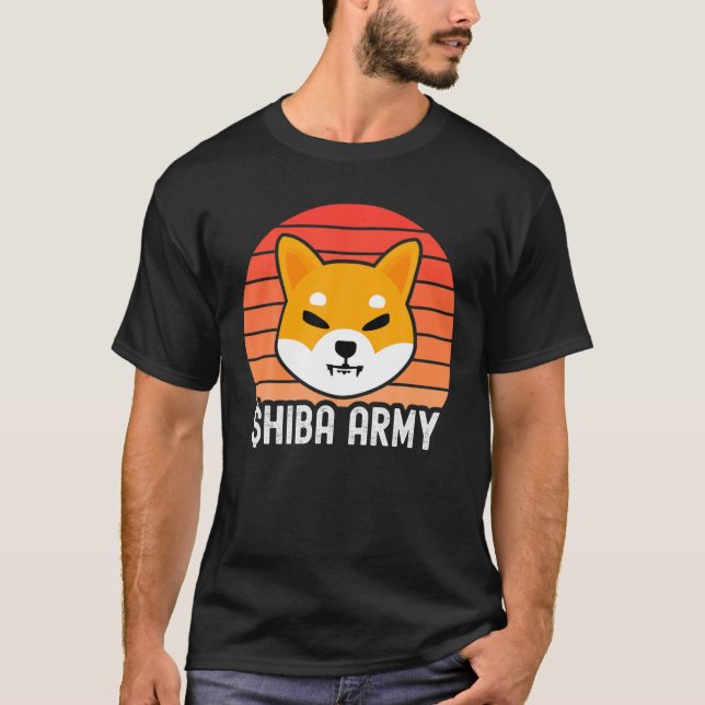 Camiseta Moneda de criptografía de la moneda de la empresa  (Anverso)