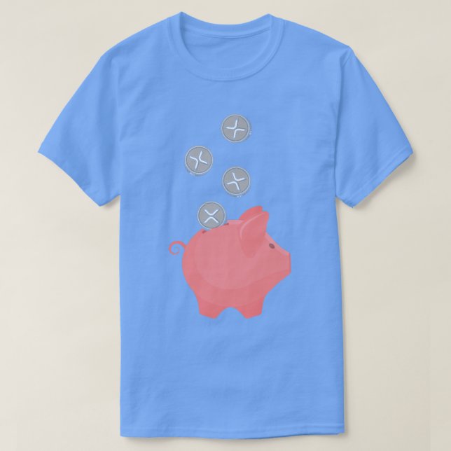 Camiseta Moneda De Crypto Hodl De Moneda Criptocurrency Pig (Diseño del anverso)