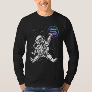 Camiseta Moneda de la Moneda de Astronauta Solana Criptodiv