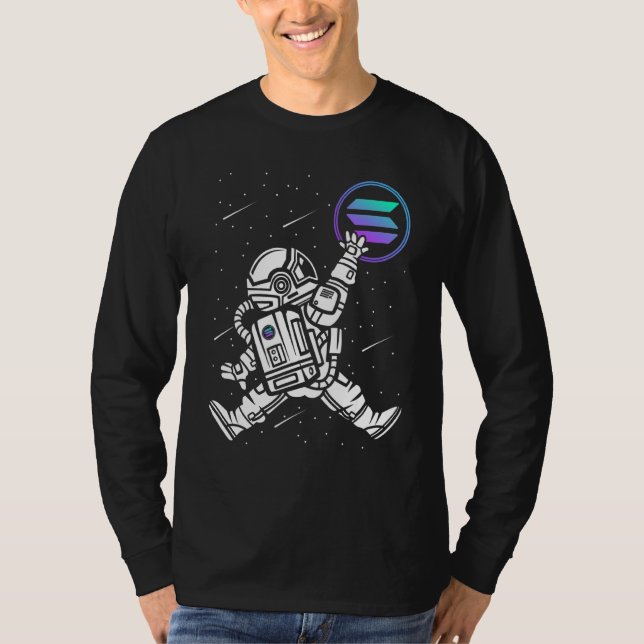 Camiseta Moneda de la Moneda de Astronauta Solana Criptodiv (Anverso)