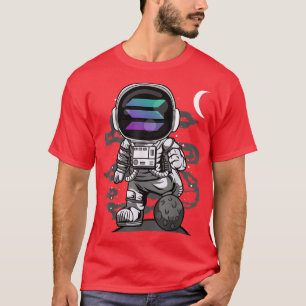 Camiseta Moneda de la Moneda de la Solana Astronauta SOL Cr