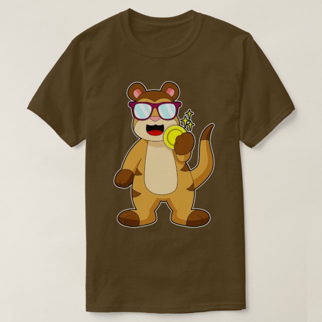 Camiseta Moneda de oro de Meerkat (Diseño del anverso)