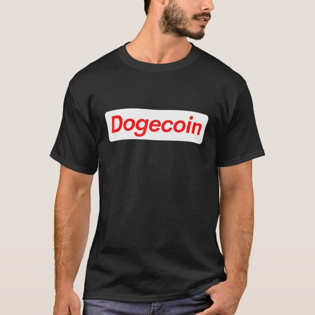 Camiseta Moneda de perros divertida de Dogecoin Cryptocurre (Anverso)
