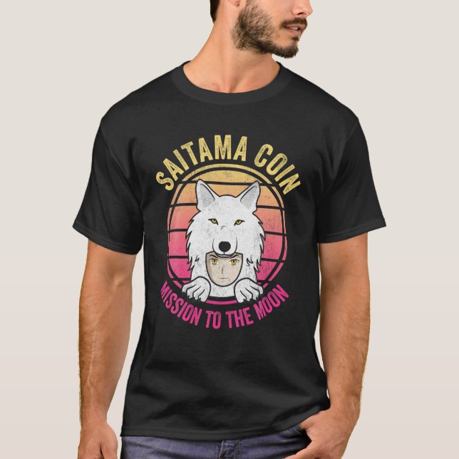 Camiseta Moneda De Saitama A La Criptocurren De La Luna (Anverso)