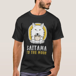 Camiseta Moneda De Saitama Inu Millionaire Saitama A La Lun