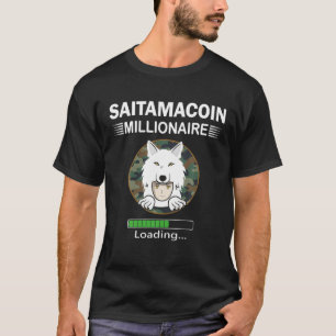 Camiseta Moneda De Saitama Moneda Millionaire Cargando Mone