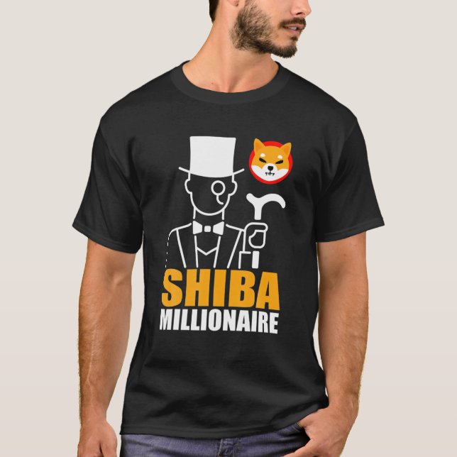 Camiseta Moneda de Shiba Criptocurrency Shiba Cripto Millio (Anverso)