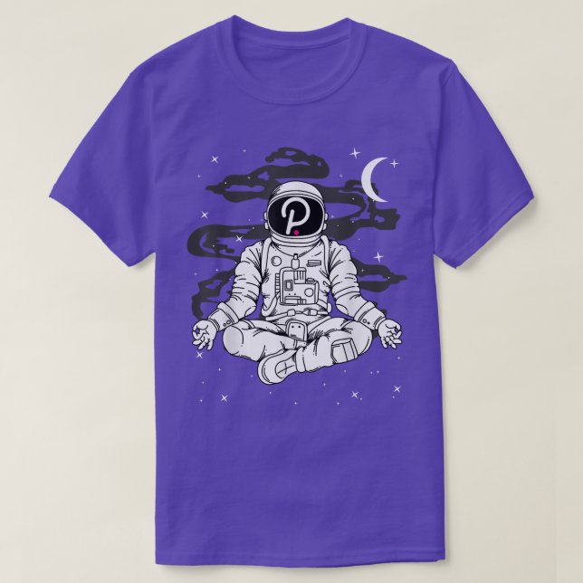 Camiseta Moneda De Yoga Polkadot A La Cripta De La Luna (Diseño del anverso)