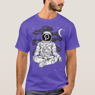 Camiseta Moneda De Yoga Polkadot A La Cripta De La Luna