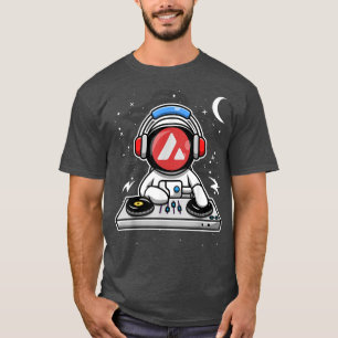 Camiseta Moneda Del Astronauta DJ Avalanche AVAX En La Crip