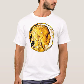 Camiseta Moneda del búfalo del oro $50