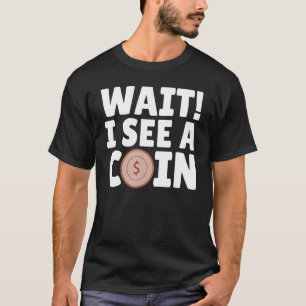 Camiseta Moneda que recoge la antigua moneda de un hobby nu