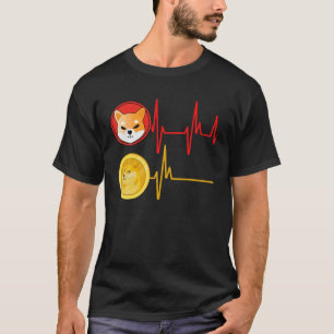 Camiseta Moneda Shiba Vs. Dogecoin Heartbeat $Shib Hodler D