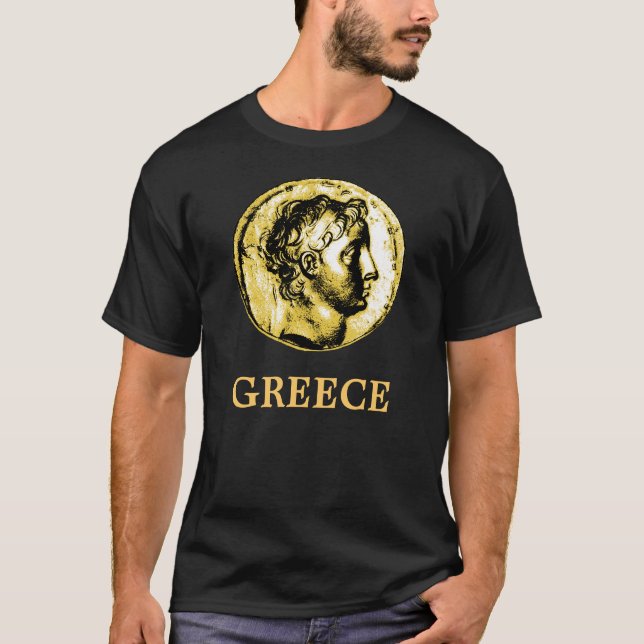 Camiseta Moneda T del griego clásico (Anverso)