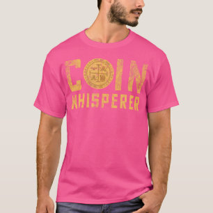 Camiseta Moneda Whisperer Detección Metalizado Caza de teso